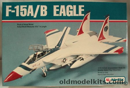 Airfix 1/72 F-15A or F-15B Two Seat Eagle, 5010 plastic model kit